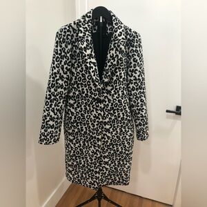 511. Maison Cinqcent Leopard Print Women's Coat